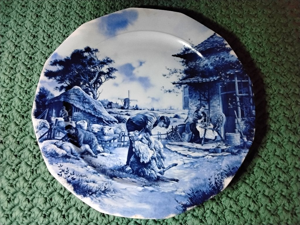 Wandbord Ter Steege 30 cm, Antiek en Kunst, Ophalen
