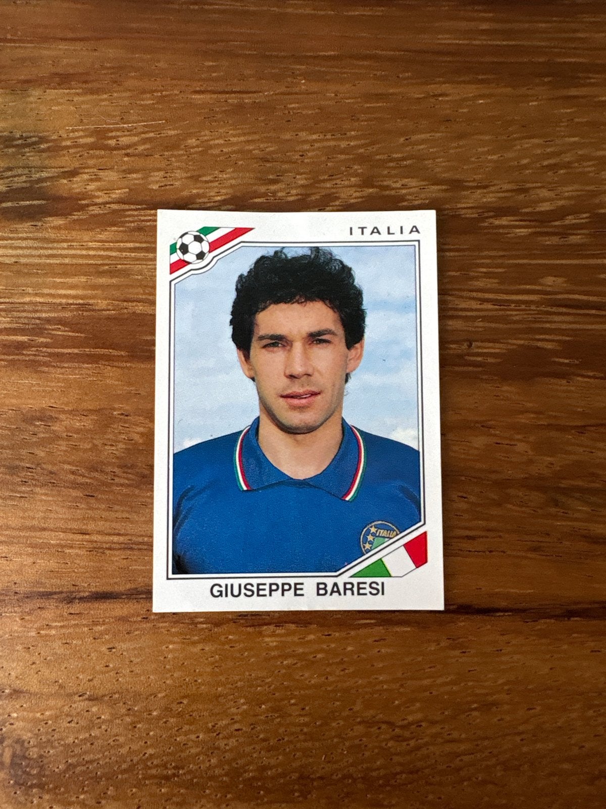 Giuseppe Baresi Panini Voetbalplaatje Mexico 1986, Ophalen of Verzenden, Zo goed als nieuw, Stickers en Plaatjes