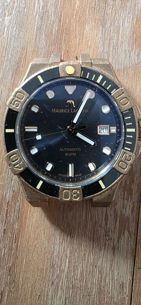 Maurice Lacroix AIKON Venturer Automatic Limited Edition, Ophalen of Verzenden, Gebruikt, Leer, Overige merken
