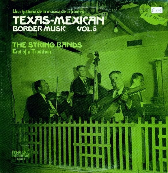 6 LP's uit de serie "Texas-Mexican border music" (korting), Ophalen, LP, Gebruikt, Wereldmuziek