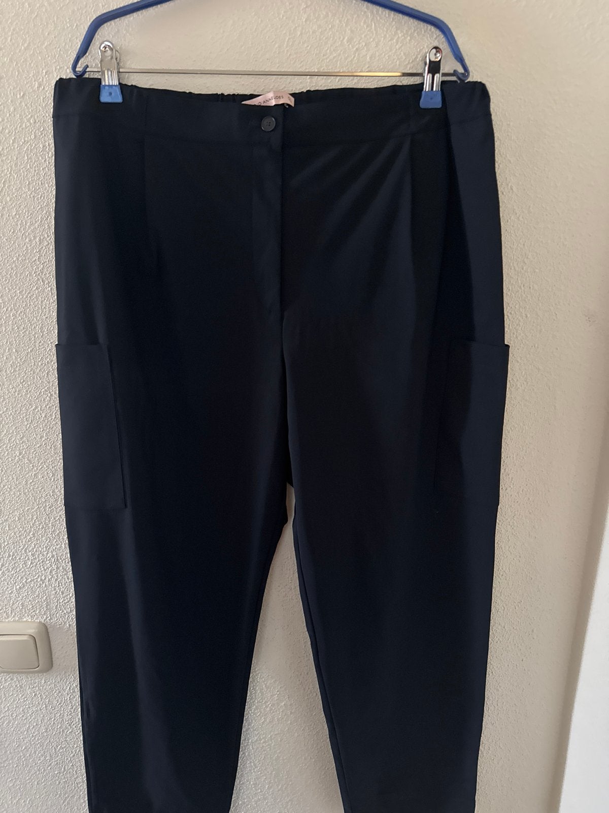 Studio Anneloes Donkerblauwe Broek-ZGAN-blauw, Kleding | Dames, Broeken en Pantalons, Ophalen of Verzenden, Gedragen, Maat 46/48 (XL) of groter