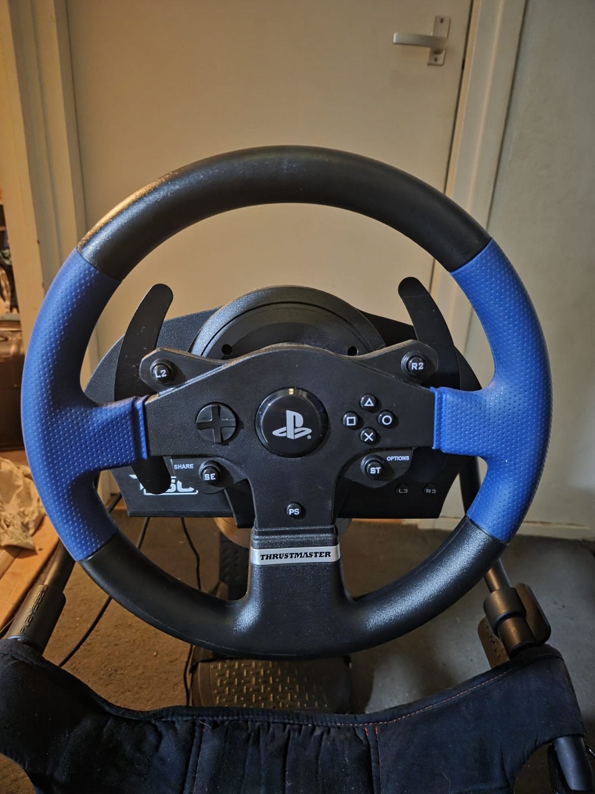 Playseat Challenge met Thrustmaster T150 stuur en pedalen, Ophalen, Gebruikt, Playseat of Racestoel, PlayStation 4