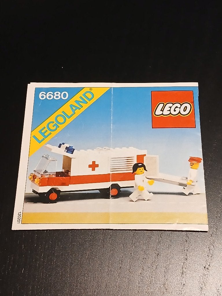 Lego 6680 instructieboekje (1981), Kinderen en Baby's, Speelgoed | Duplo en Lego, Ophalen, Gebruikt, Lego, Overige typen