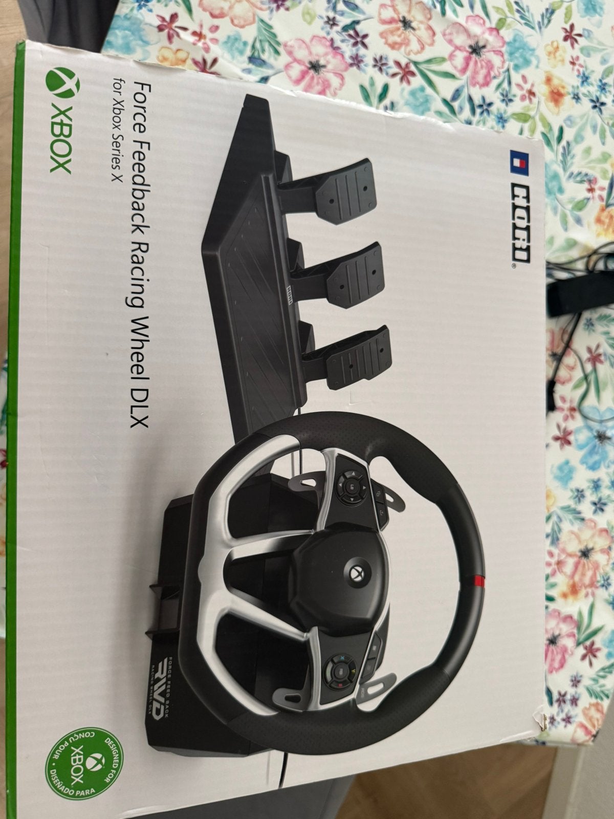 HORI Force Feedback Racing Wheel DLX + 3 Pedalen | Series X