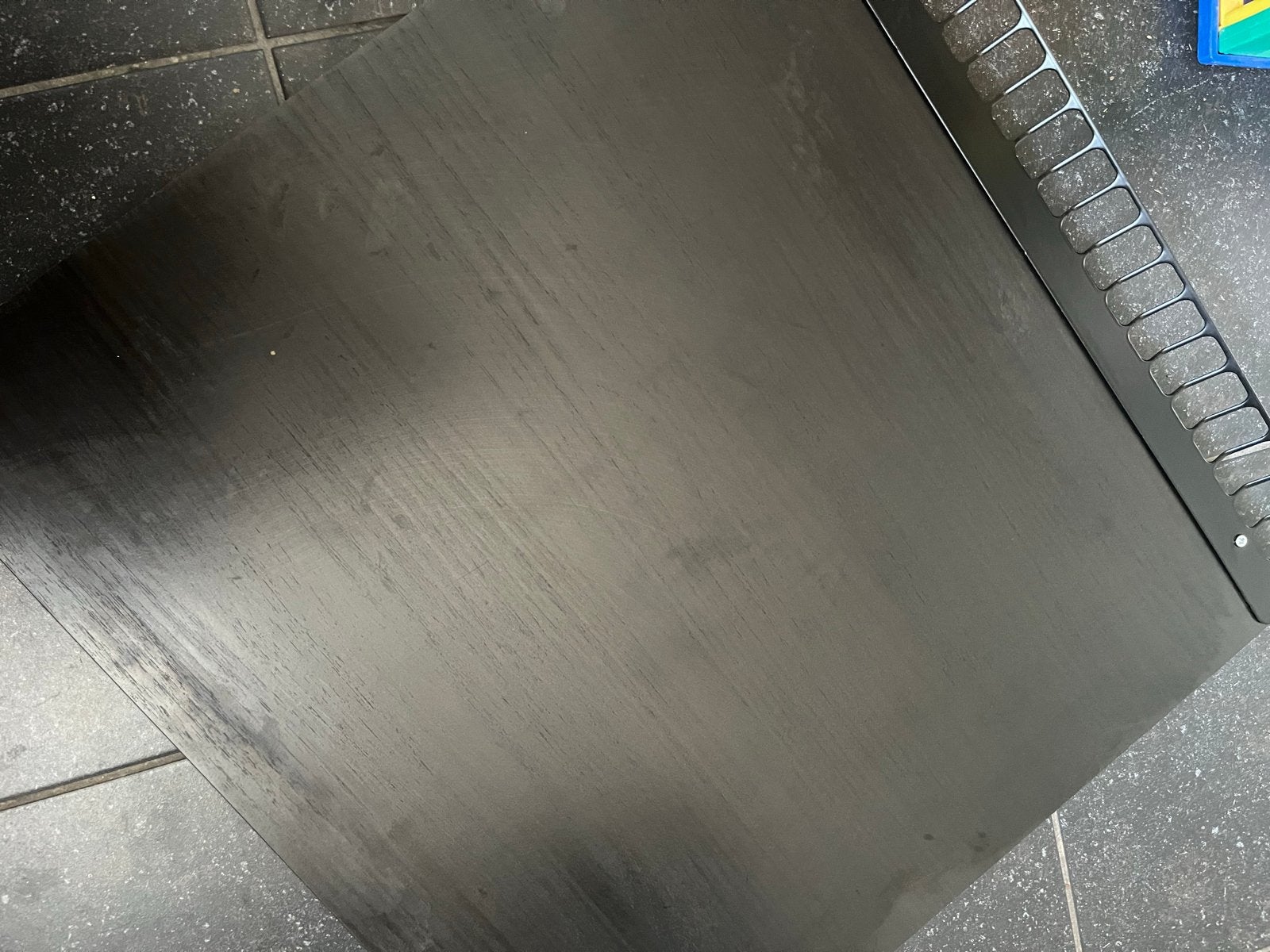IKEA UTRUSTA plank 102.135.72 - Zwart, Ophalen, Zo goed als nieuw