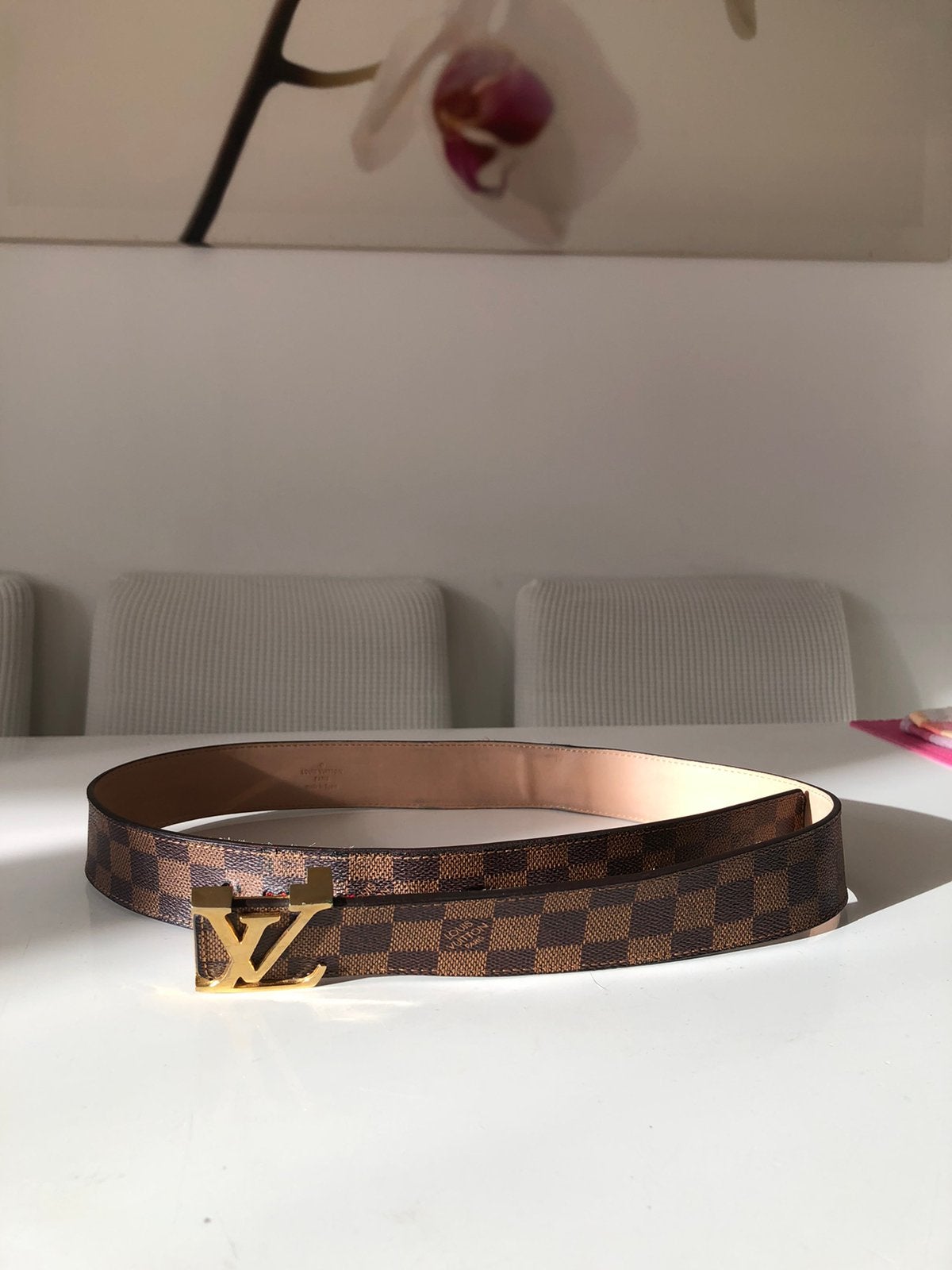 Louise Vuitton Riem, Ophalen of Verzenden, Bruin