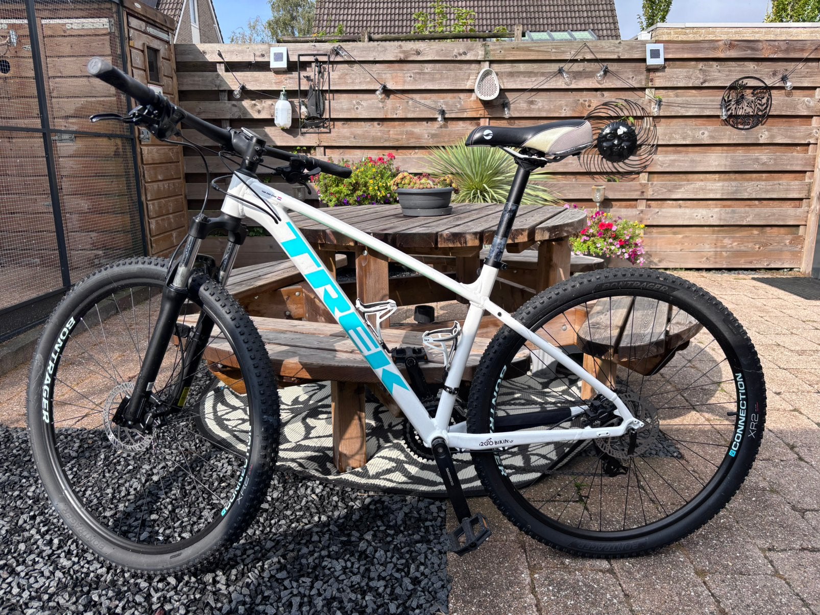 Trek marlin 5 dames mountainbike, Fietsen en Brommers, Hardtail, Zo goed als nieuw, Dames, Schijfrem