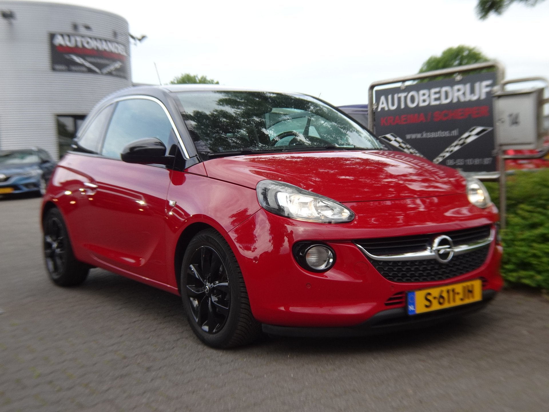 Opel ADAM 1.0 Turbo Glam Favourite Leder (bj 2016), Auto's, Voorwielaandrijving, ADAM, Euro 6, 1041 kg