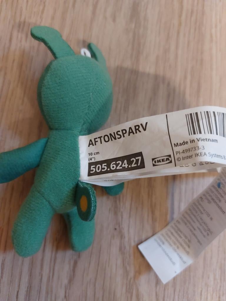 IKEA alien knuffeltje 10 cm aftonsparv, Ophalen of Verzenden