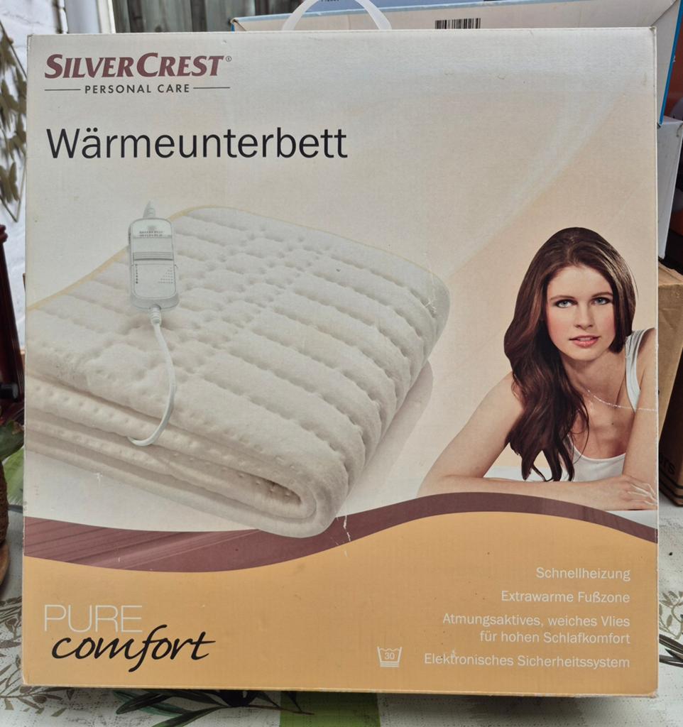 Te koop nog nieuwe in doos elektrische warmte deken., Eenpersoons, Wit, Overige typen, Nieuw