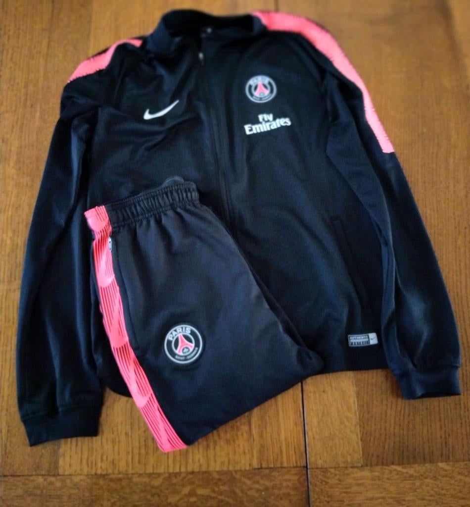 Nike PSG Trainingspak Maat 158/170 (13-15 jaar), Ophalen of Verzenden, Gebruikt, Nike, Jongen of Meisje