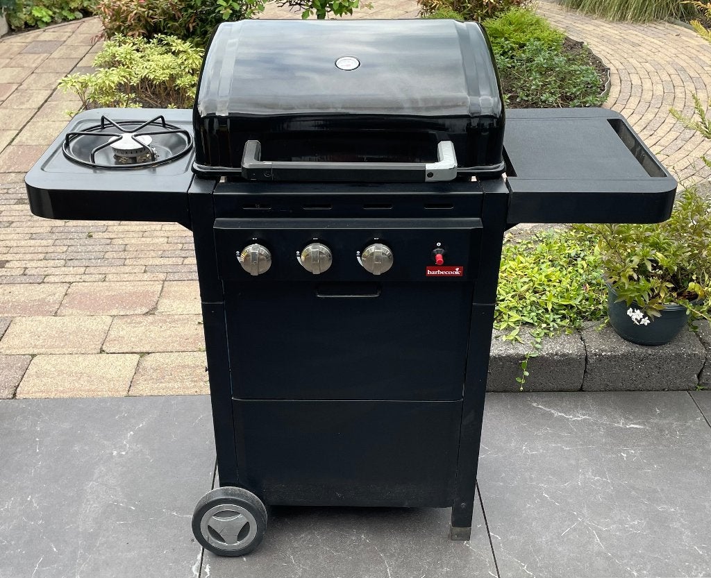 Barbecook gasbarbecue met zijbrander, Ophalen, Gebruikt, Barbecook