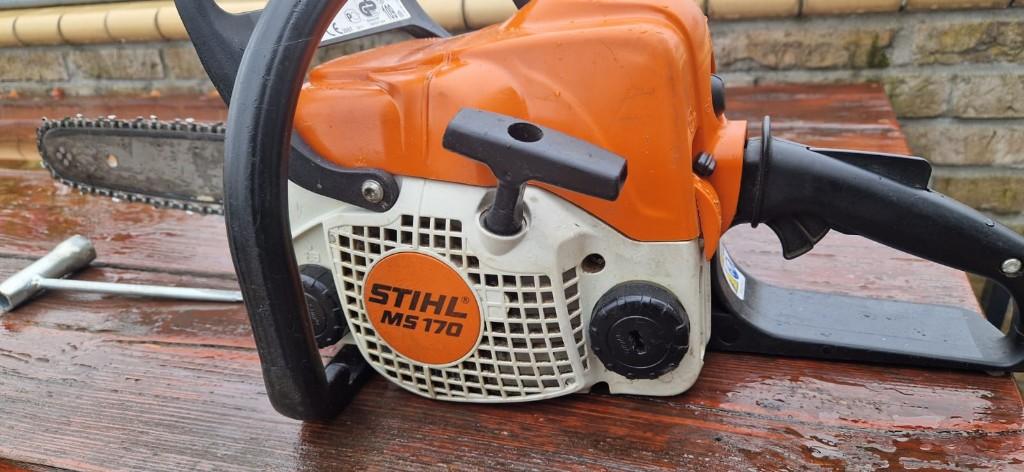 Stihl MS170 Kettingzaag | direct inzetbaar, Ophalen of Verzenden, Gebruikt, Boomzaag, Stihl