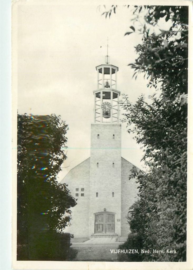378-284-017 Vijfhuizen Ned Herv Kerk, Verzenden, Voor 1920, Noord-Holland