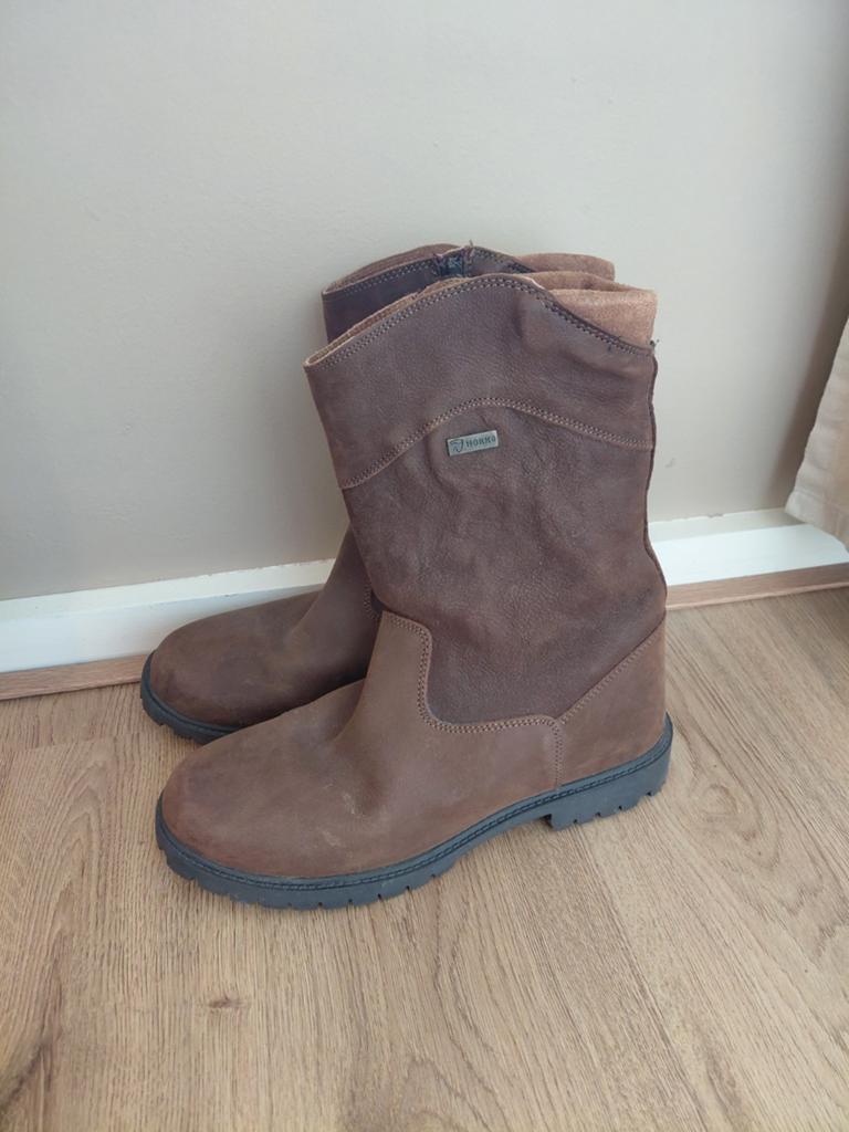 Horka leren laarzen - Bruin, Kleding | Dames, Schoenen, Ophalen, Bruin, Horka, Lage of Enkellaarzen