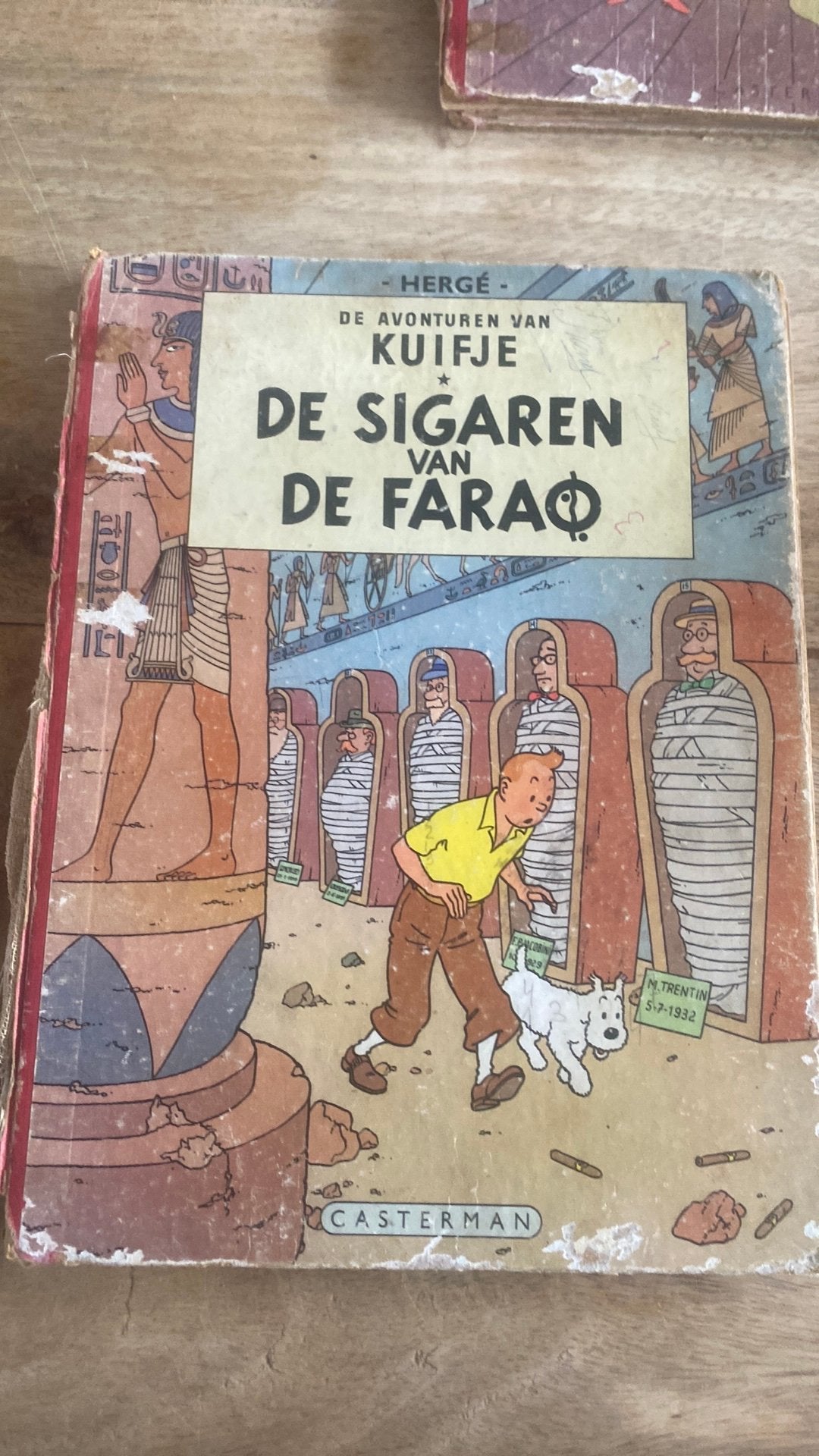 Kuifje: De Sigaren van de Farao & De Scepter van Ottokar, Boeken, Meerdere stripboeken, Ophalen of Verzenden, Gelezen