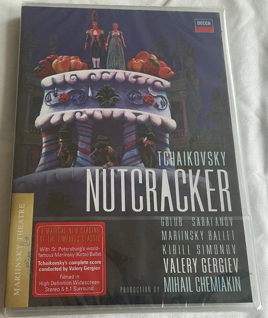 Tchaikovsky – The Nutcracker,  Mariinsky Version DVD nieuw, Alle leeftijden, Ophalen of Verzenden, Nieuw in verpakking