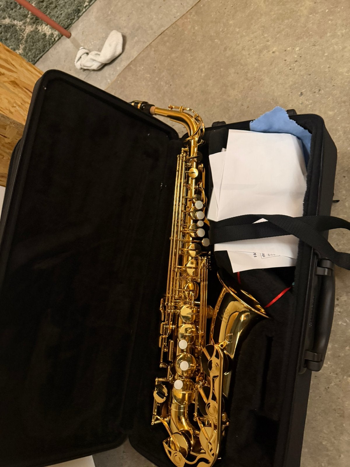 Yamaha altsaxofoon zo goed als nieuw, Ophalen, Zo goed als nieuw, Alt, Met koffer