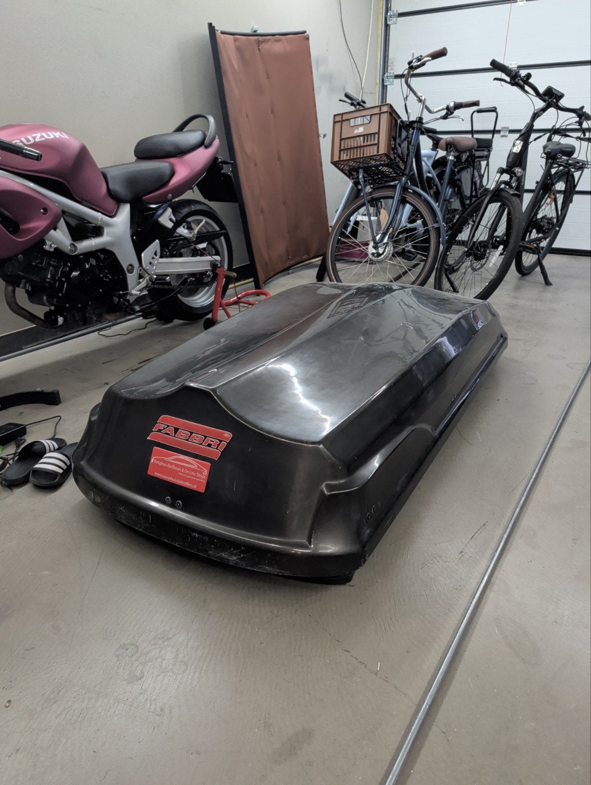 Fabbri Supernova 500 Dakkoffer, Ophalen, Gebruikt