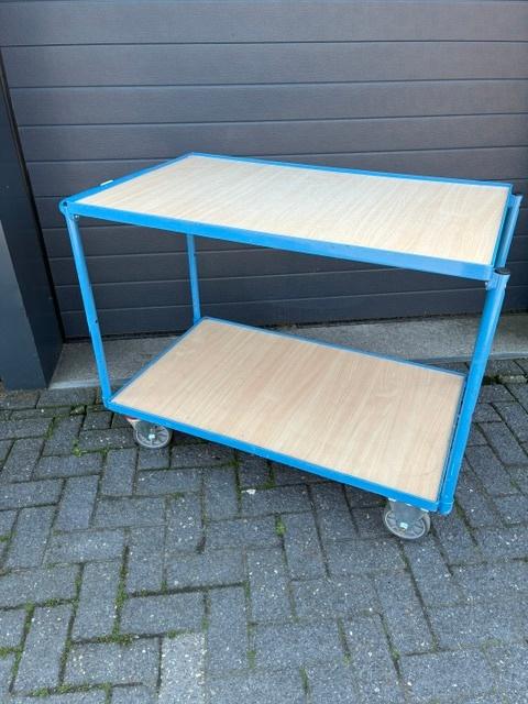 Fetra Magazijn kar plateauwagen