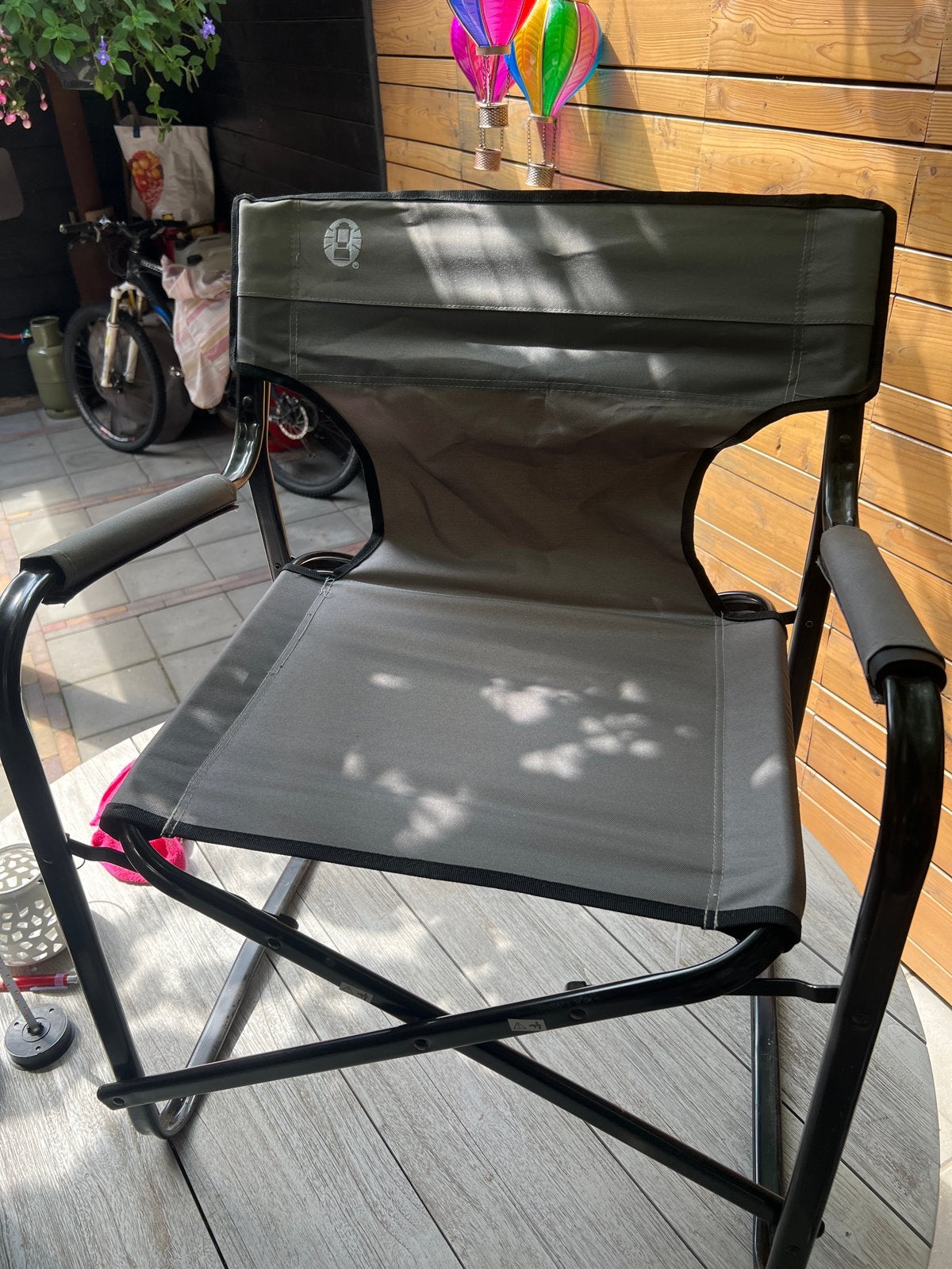Coleman Deck Chair - Comfortabele Campingstoel, Ophalen, Zo goed als nieuw, Campingstoel