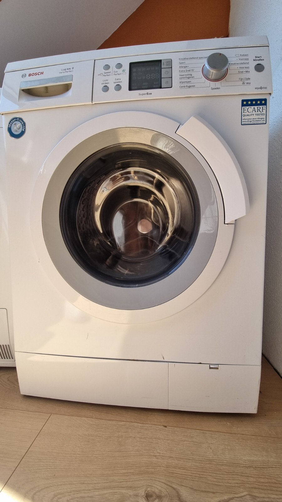 Bosch Logixx 8 VarioPerfect Wasmachine, Witgoed en Apparatuur, Wasmachines, Ophalen, 1200 tot 1600 toeren, Gebruikt, 8 tot 10 kg