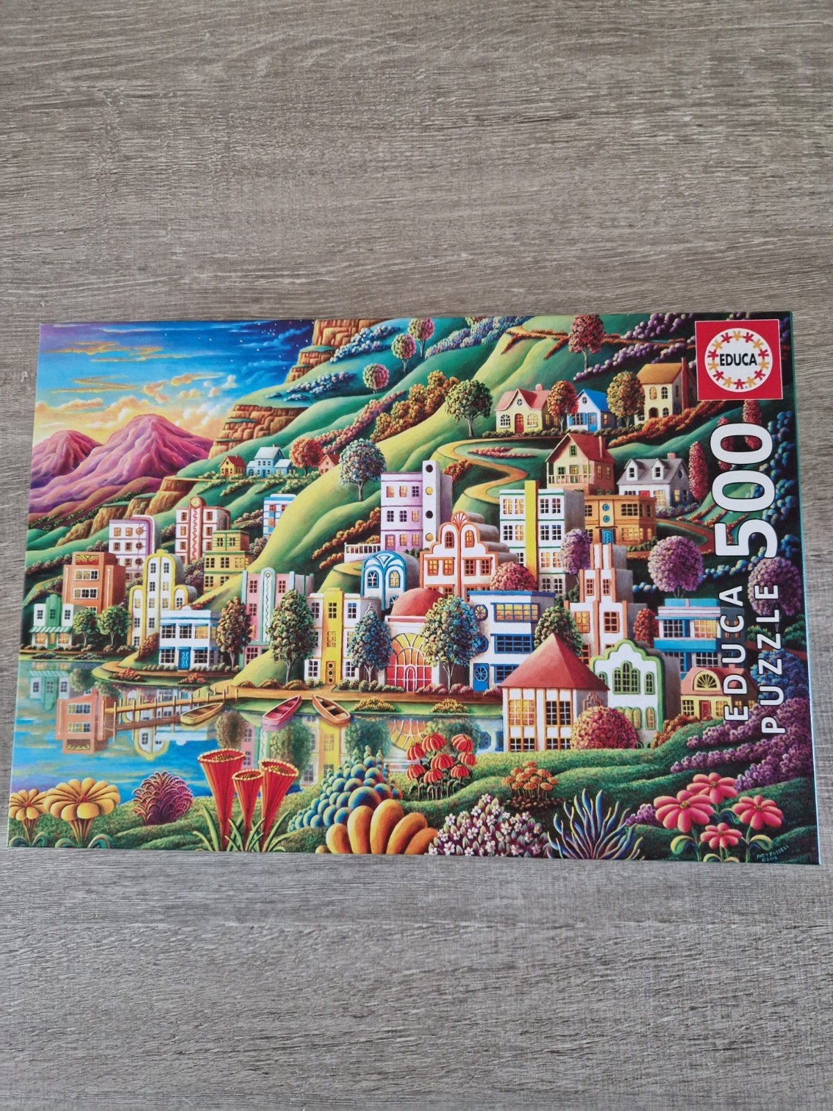legpuzzel van het merk Educa 500 stukjes., Ophalen, 500 t/m 1500 stukjes, Zo goed als nieuw