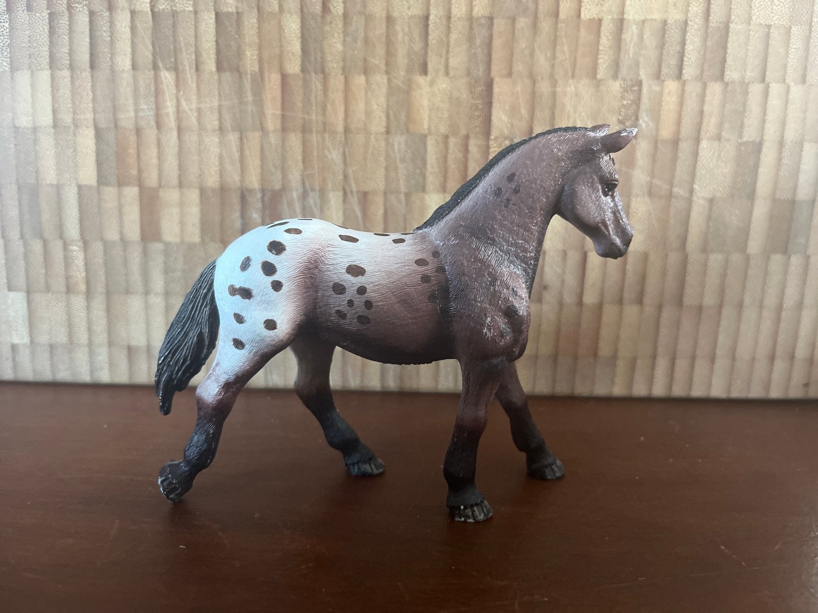 Schleich Appaloosa Veulen - Gedetailleerd Speelgoed Paard, Ophalen of Verzenden, Zo goed als nieuw, Jongen of Meisje