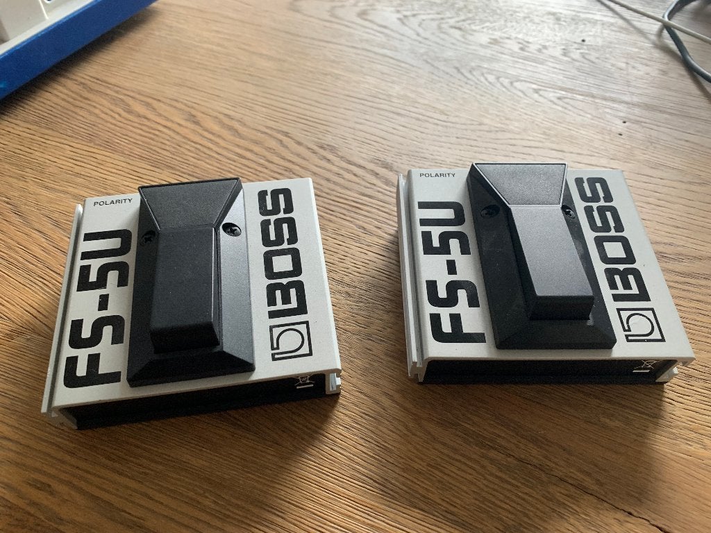 Boss FS-5U voetschakelaar (2 stuks), Ophalen of Verzenden, Zo goed als nieuw, Overige typen