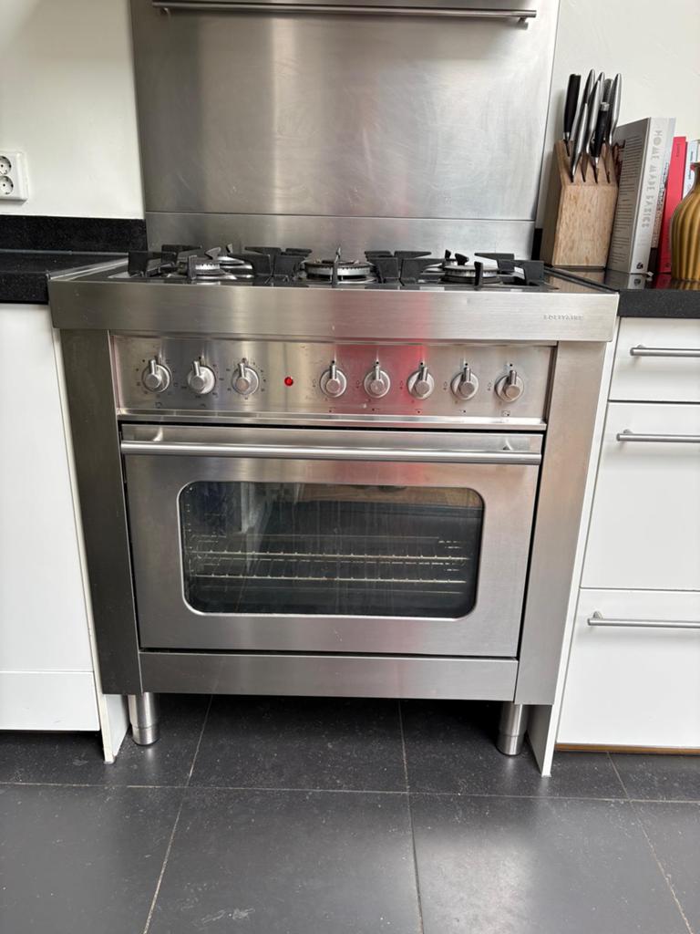 Bosch solitaire, 60 cm of meer, Ophalen of Verzenden, Zo goed als nieuw, Gas