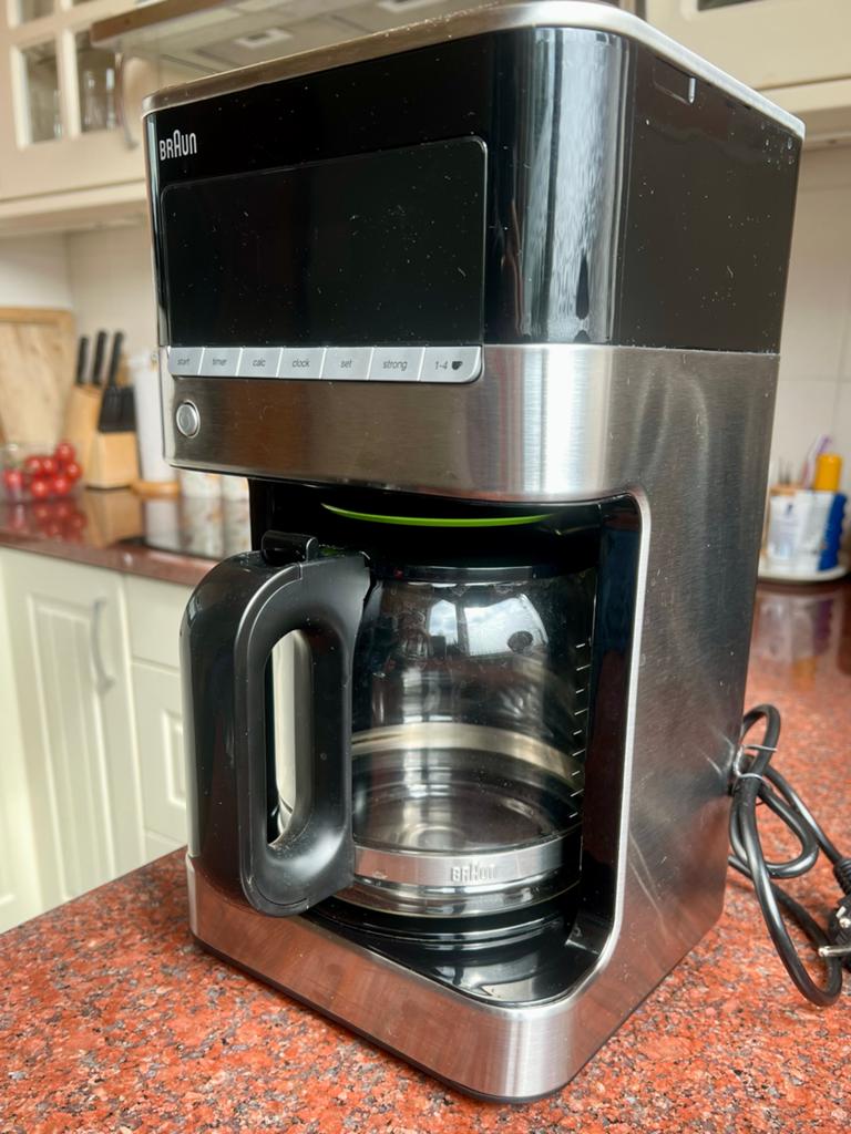Braun KF 7120, Ophalen of Verzenden, Zo goed als nieuw, Overige modellen, Gemalen koffie
