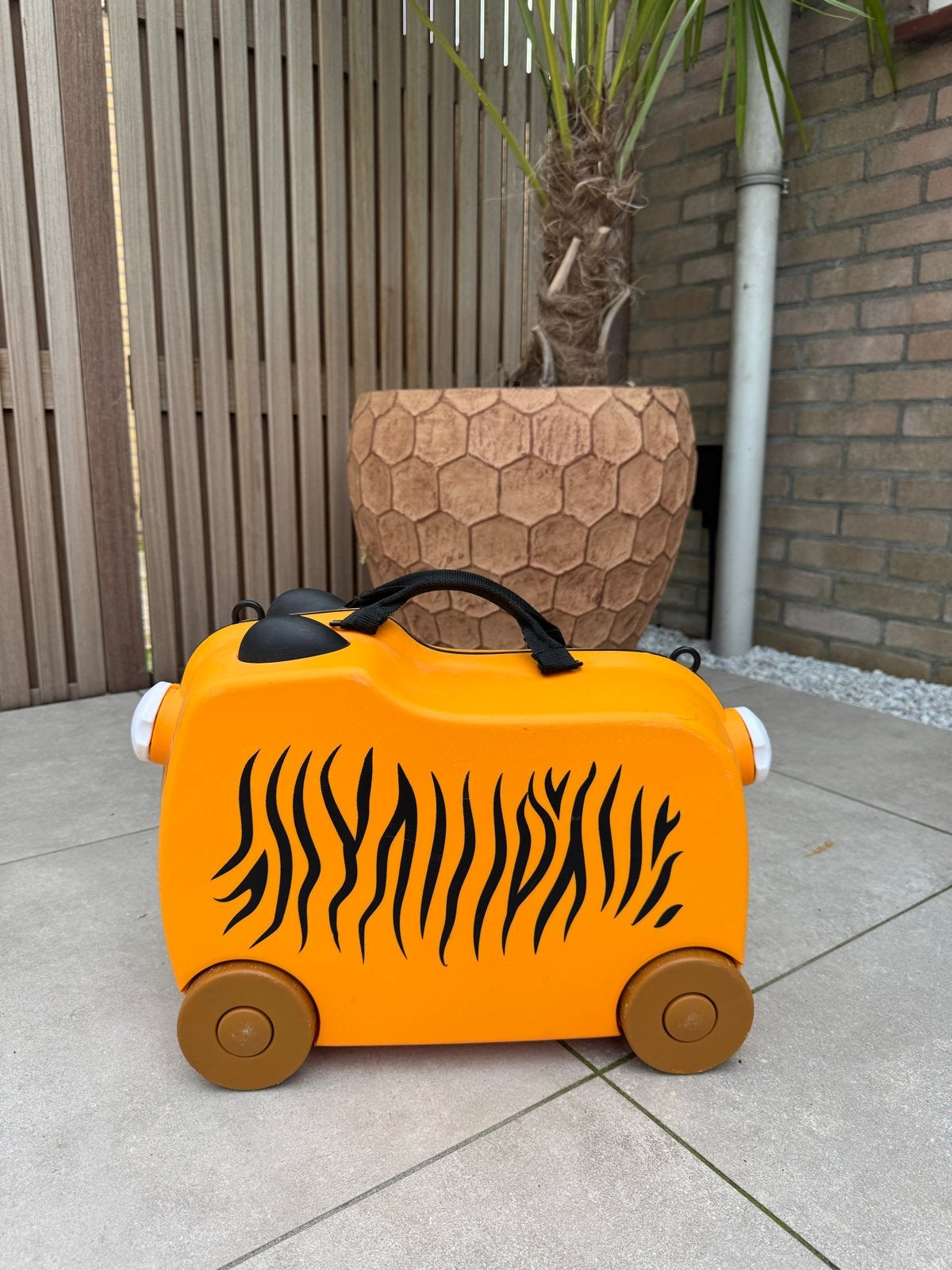 Trunki kinderkoffer Tijger - Handbagage, Ophalen of Verzenden, Gebruikt