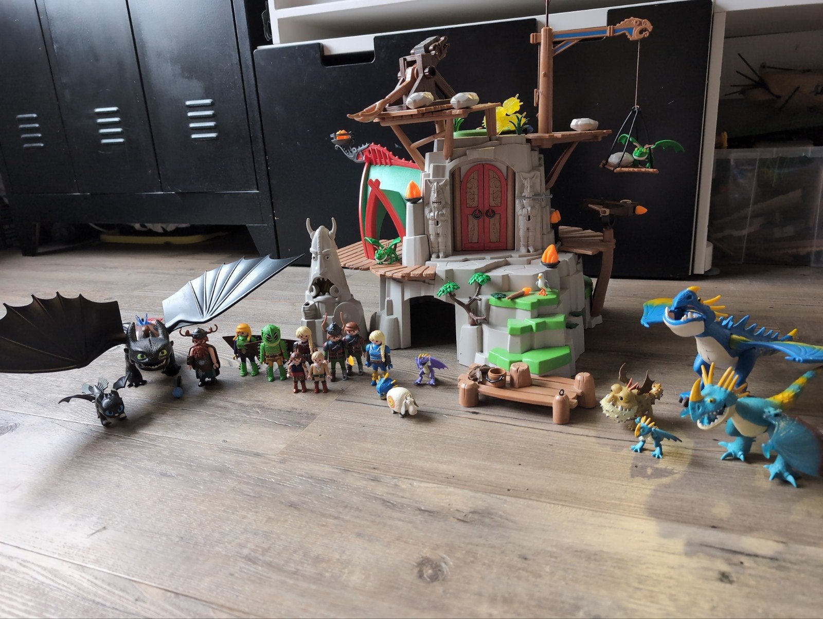 Playmobil 9243 Berk met Tandloos, Stormvlieg en meer!, Ophalen, Gebruikt, Jongen of Meisje