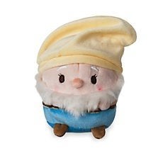 Disney - Happy (Sneeuwwitje) - Ufufy knuffeltje, Ophalen of Verzenden, Overige figuren, Nieuw, Knuffel