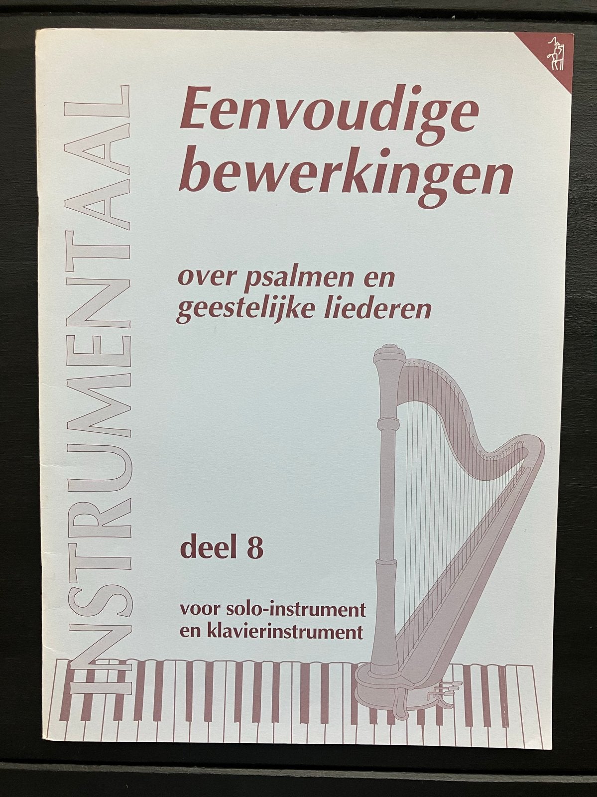 Eenvoudige bewerkingen over psalmen en geestelijke liederen, Muziek en Instrumenten, Bladmuziek, Ophalen of Verzenden, Zo goed als nieuw