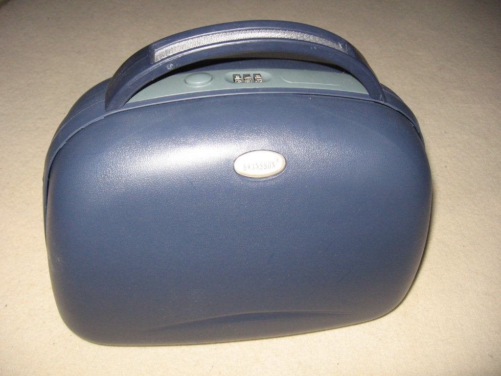 beautycase, Ophalen, Zo goed als nieuw, Blauw