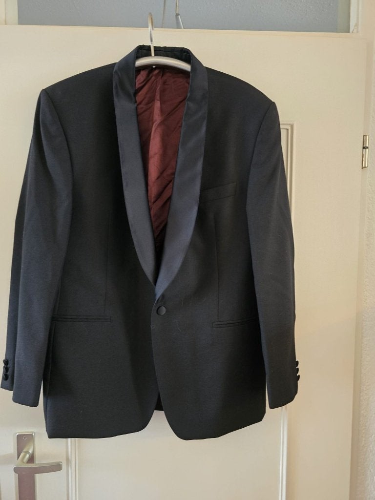 @ Zwarte Ragazzo Blazer - Maat 50, Ophalen of Verzenden, Gedragen, Maat 48/50 (M), Zwart