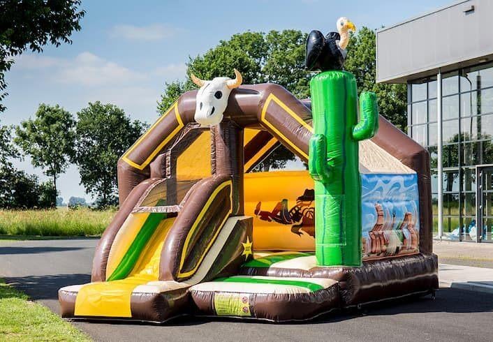Springkussen Multifun Western huren?, Ophalen, Nieuw, Overige