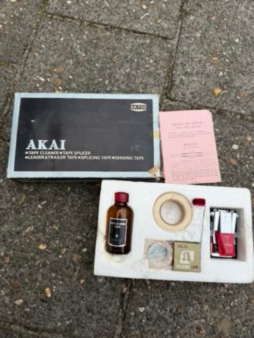 Akai AK700 AK 700 set splicer bandrecorder, Ophalen of Verzenden