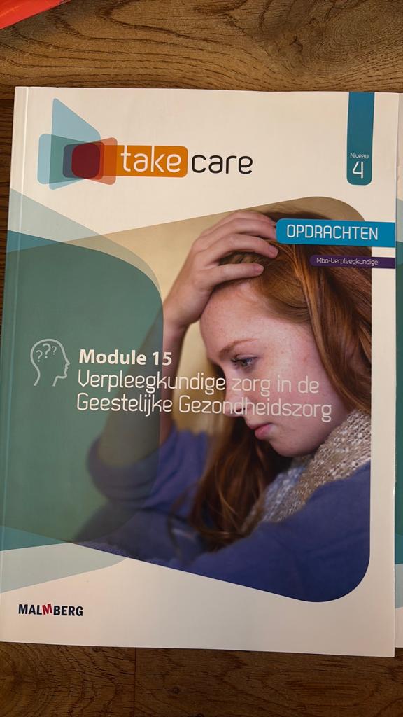 Module 15, verpleegkundigezorg in de ggz, Ophalen of Verzenden, Beta, Nieuw, MBO