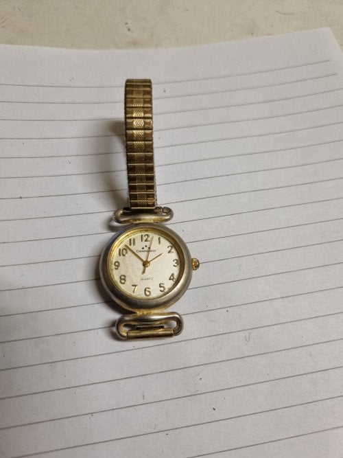 horloge dames commodoor quartz vintage, Sieraden, Tassen en Uiterlijk, Ophalen of Verzenden, 'T Olde Gre-j, Info@toldegrej.nl