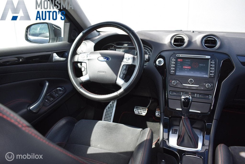 Ford Mondeo 2.0 EcoBoost 176kW S-Edition ACC Schuifdak Alcan, Euro 5, Gebruikt, Zwart, 4 cilinders