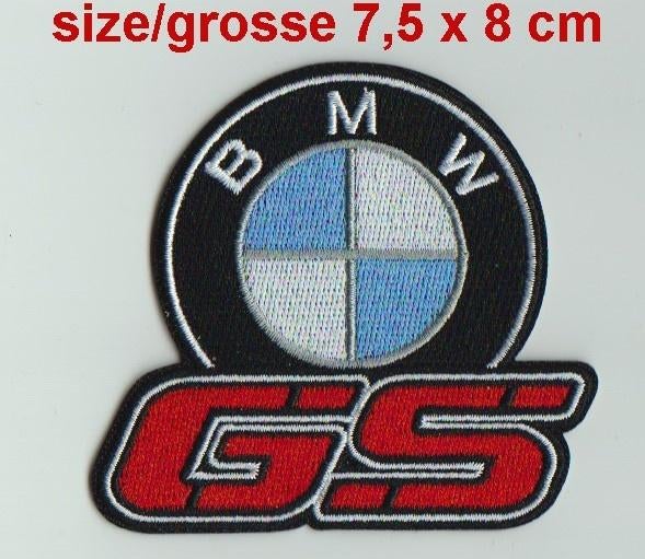 BMW GS patch rood voor R80GS R100GS R1150GS R1200GS 800, Motoren, Accessoires | Overige, Ophalen of Verzenden, Nieuw