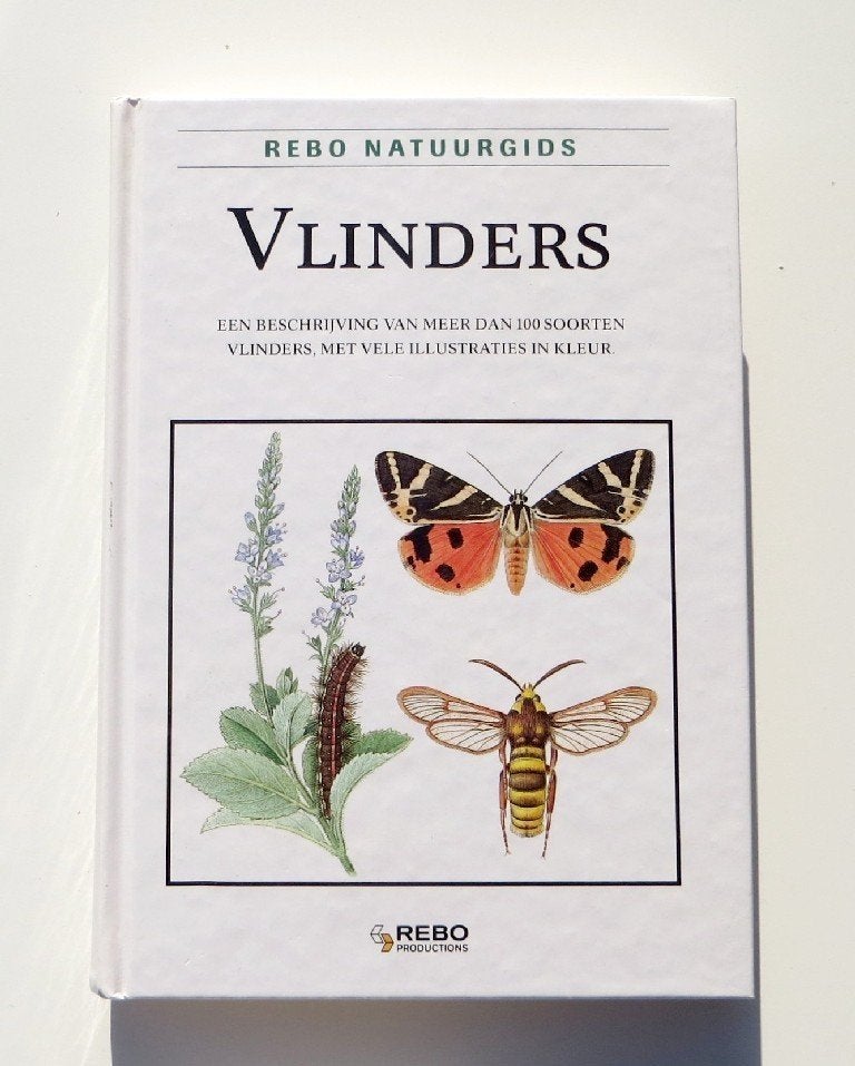 Naslagwerk M5154: Rebo Natuurgids - Vlinders, Boeken, Ophalen of Verzenden, Overige onderwerpen, Ivo Novák- Frantisek Severa, Zo goed als nieuw