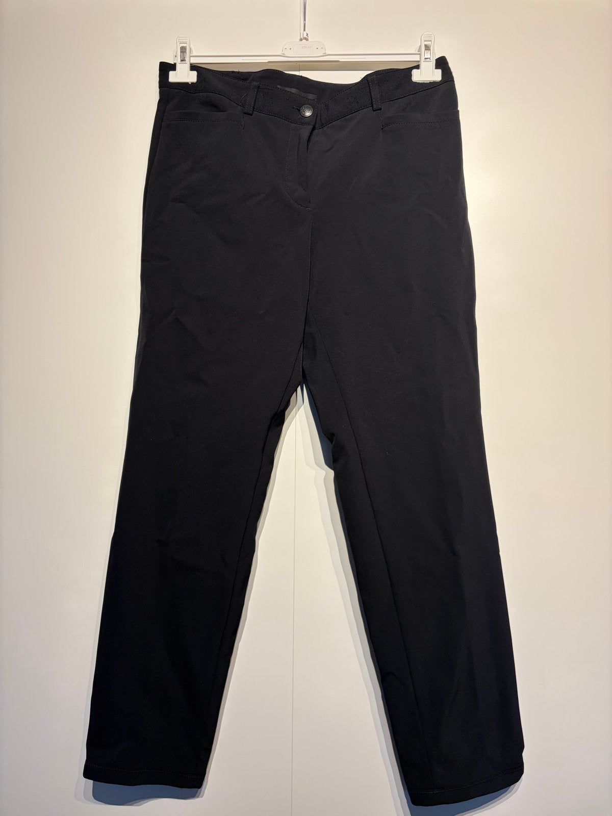 Zwarte Cambio broek met stretch - Maat 42, Verzenden, Zwart, Maat 42/44 (L), Lang