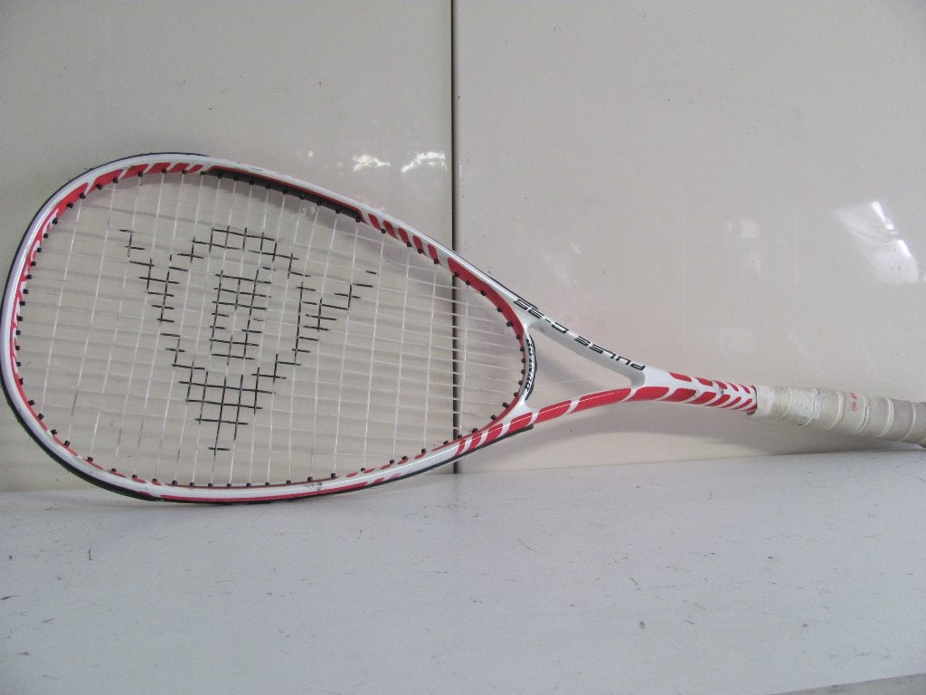 squashracket van Dunlop pulse c-35, Sport en Fitness, Ophalen of Verzenden, Zo goed als nieuw, Racket