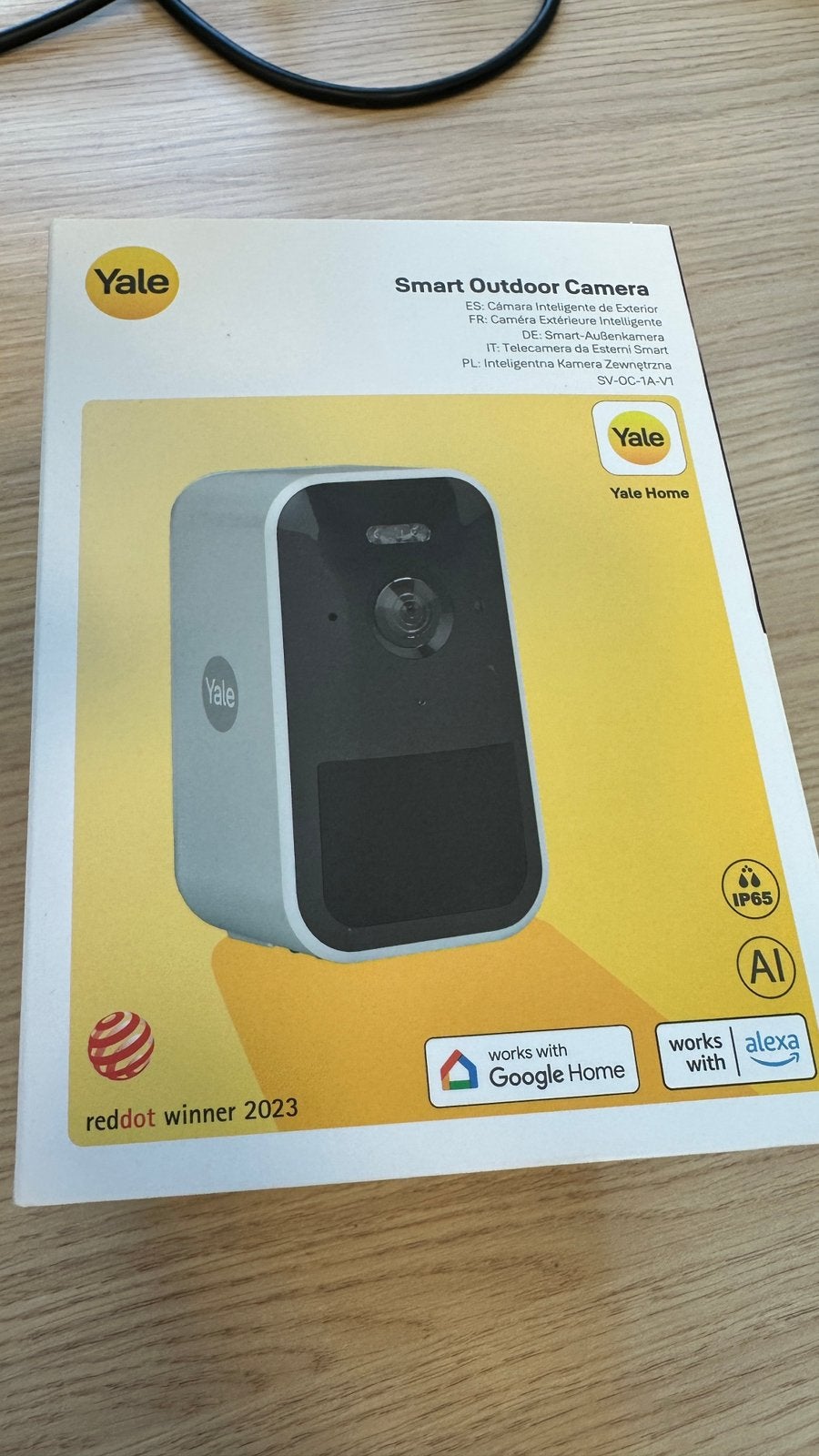Yale Smart Outdoor Camera SV – Draadloze Beveiligingscamera, Verzenden, Nieuw, Buitencamera