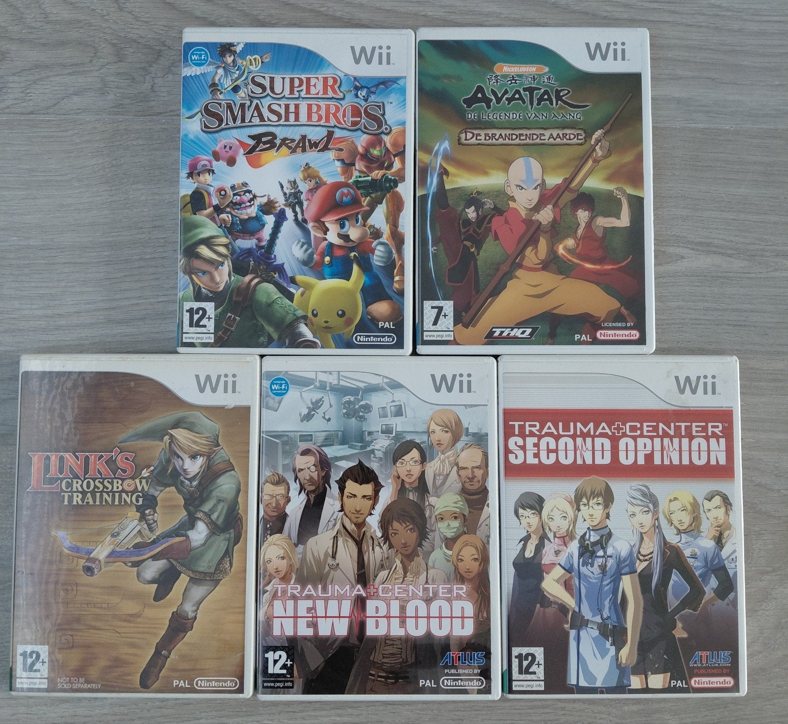 16 Wiigames - oa Super Smash Brawl, MadWorld, Just Dance, Gebruikt, Ophalen of Verzenden, Sport, 3 spelers of meer