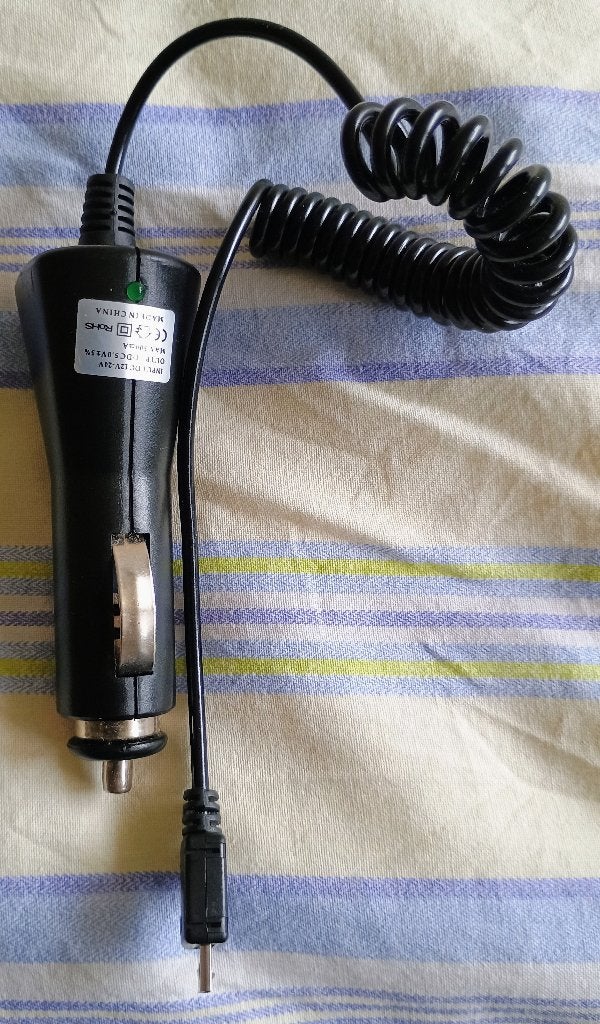 Auto telefoon USB Oplader - Micro USB type B, Auto-onderdelen, Ophalen of Verzenden, Gebruikt, Universele onderdelen