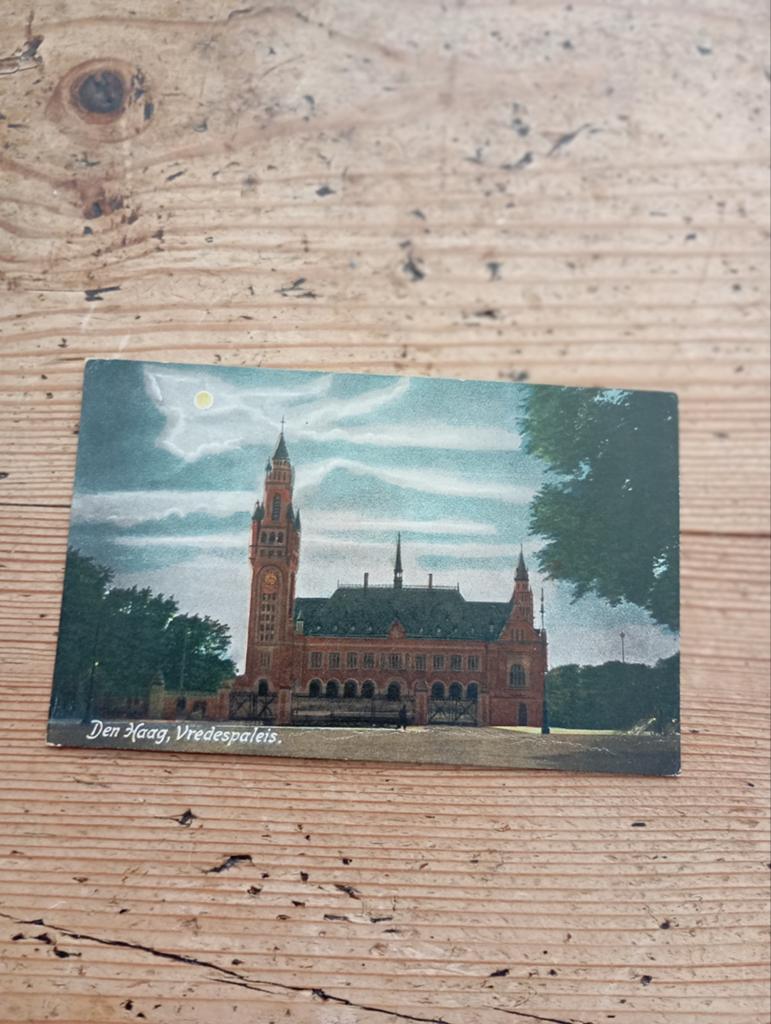Vintage Vredespaleis, Ophalen of Verzenden, Zuid-Holland